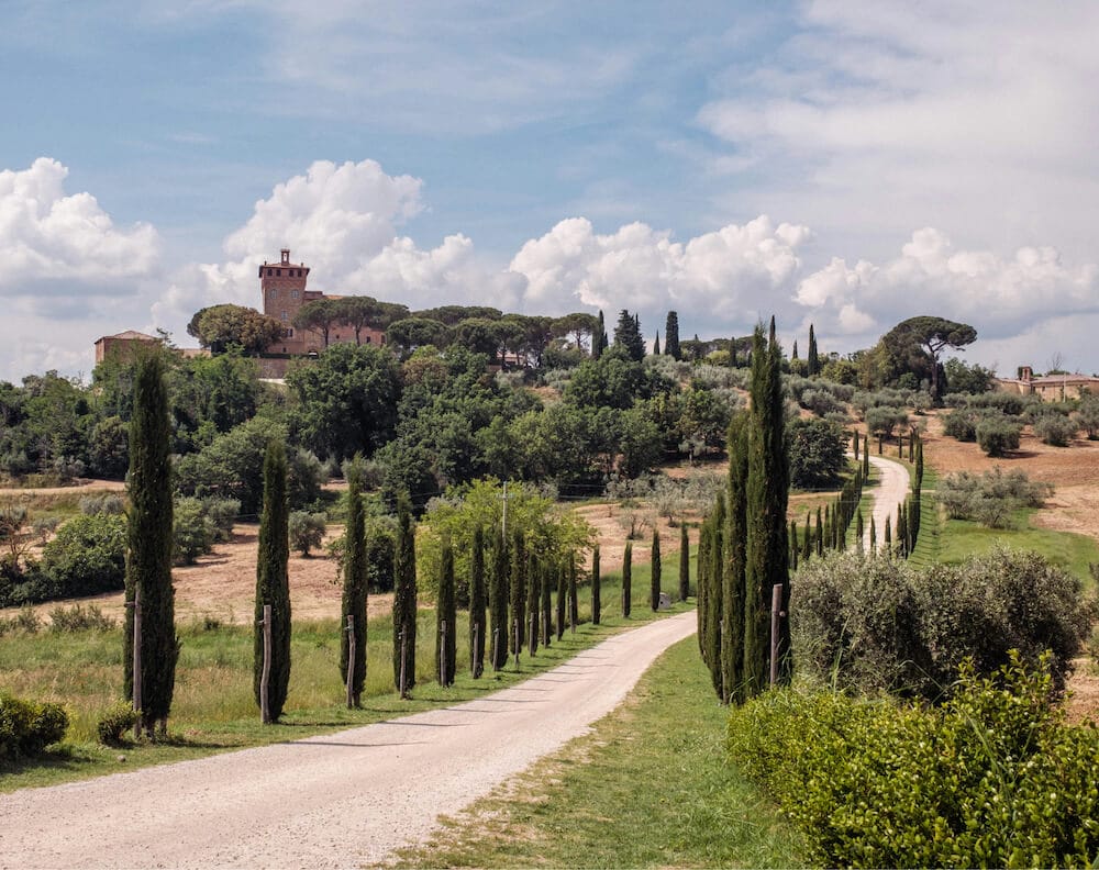 Vista di Pienza